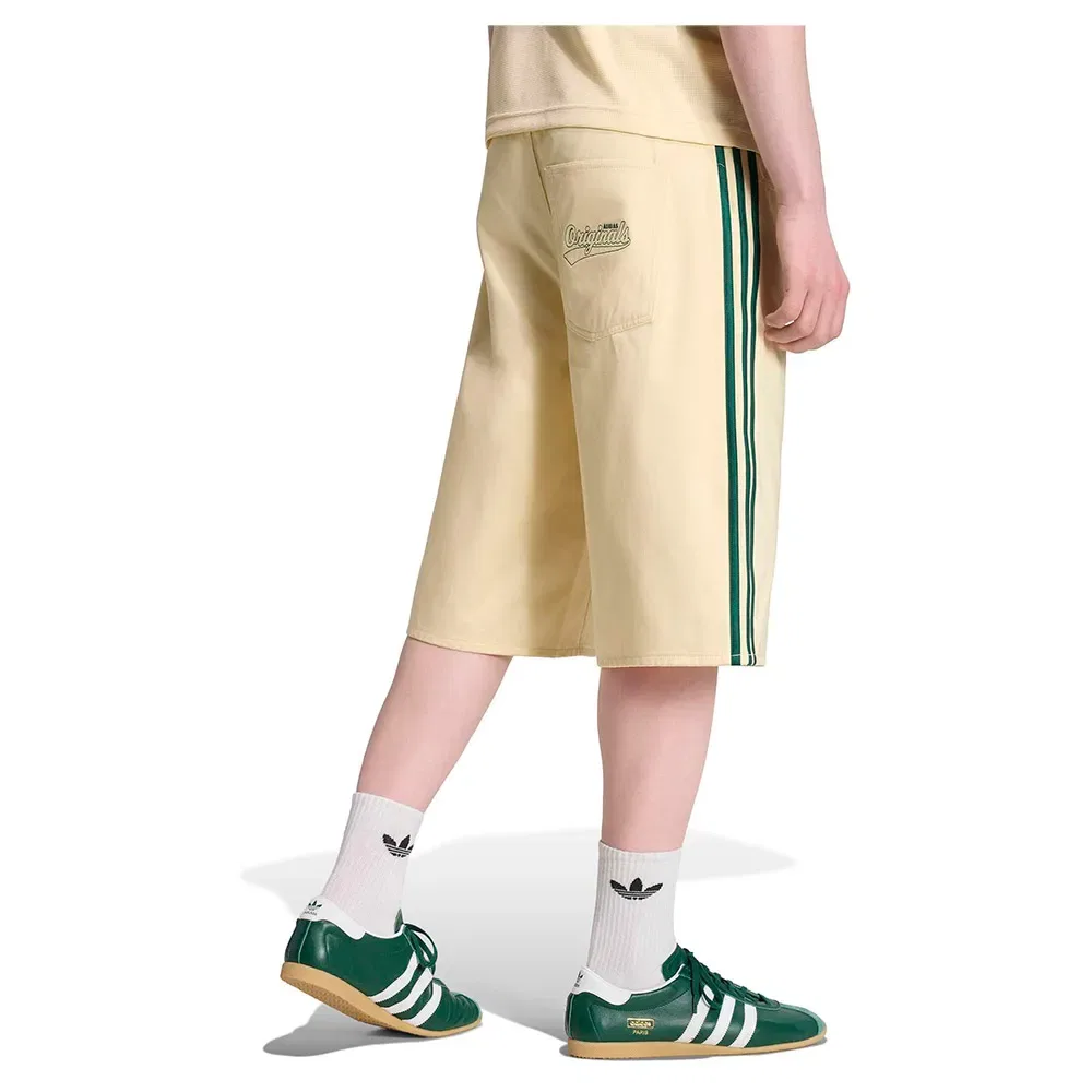 Мужские шорты из денима Firebird Twill Adidas Originals, Yellow — фото 2