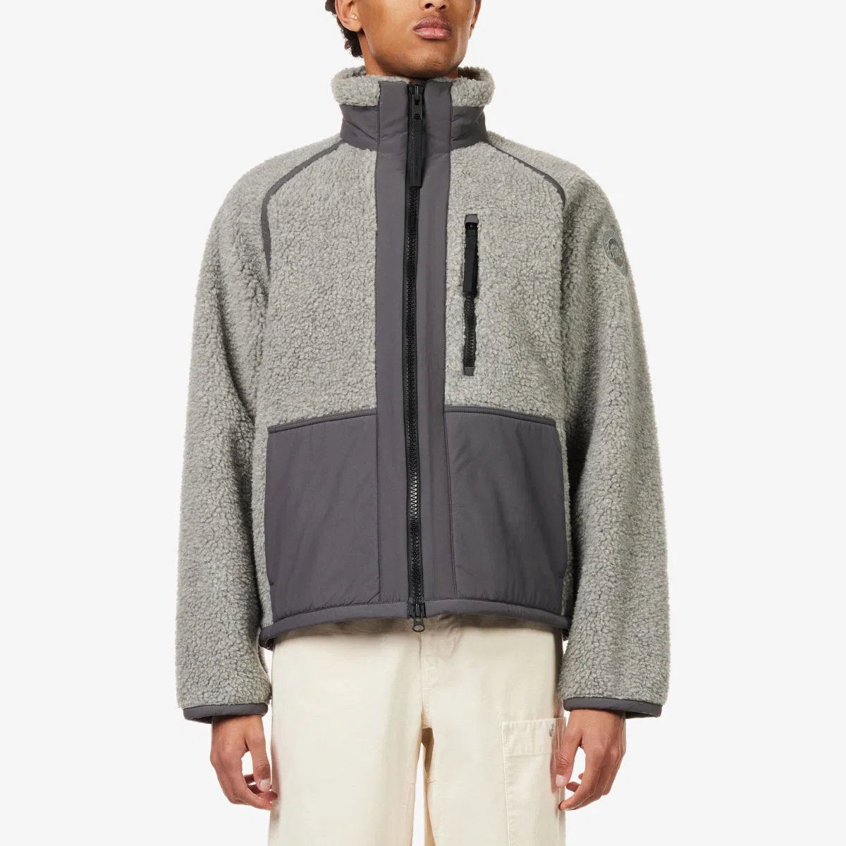 Куртка Westport из шерстяной смеси на молнии Canada Goose, серый — фото 3