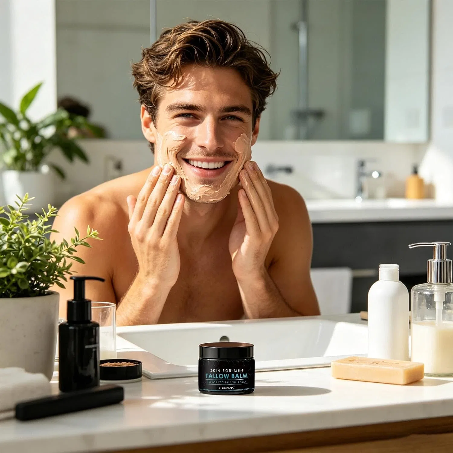 Увлажняющий крем для лица Men's Face Moisturizer, 80 г Generisch — фото 3