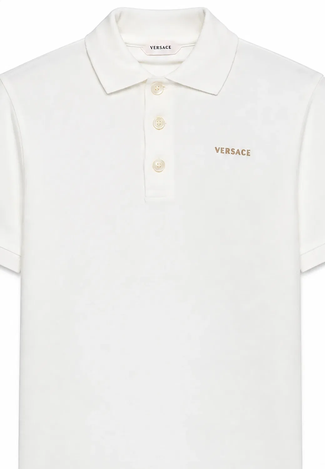 Поло - рубашка поло Versace, White — фото 3