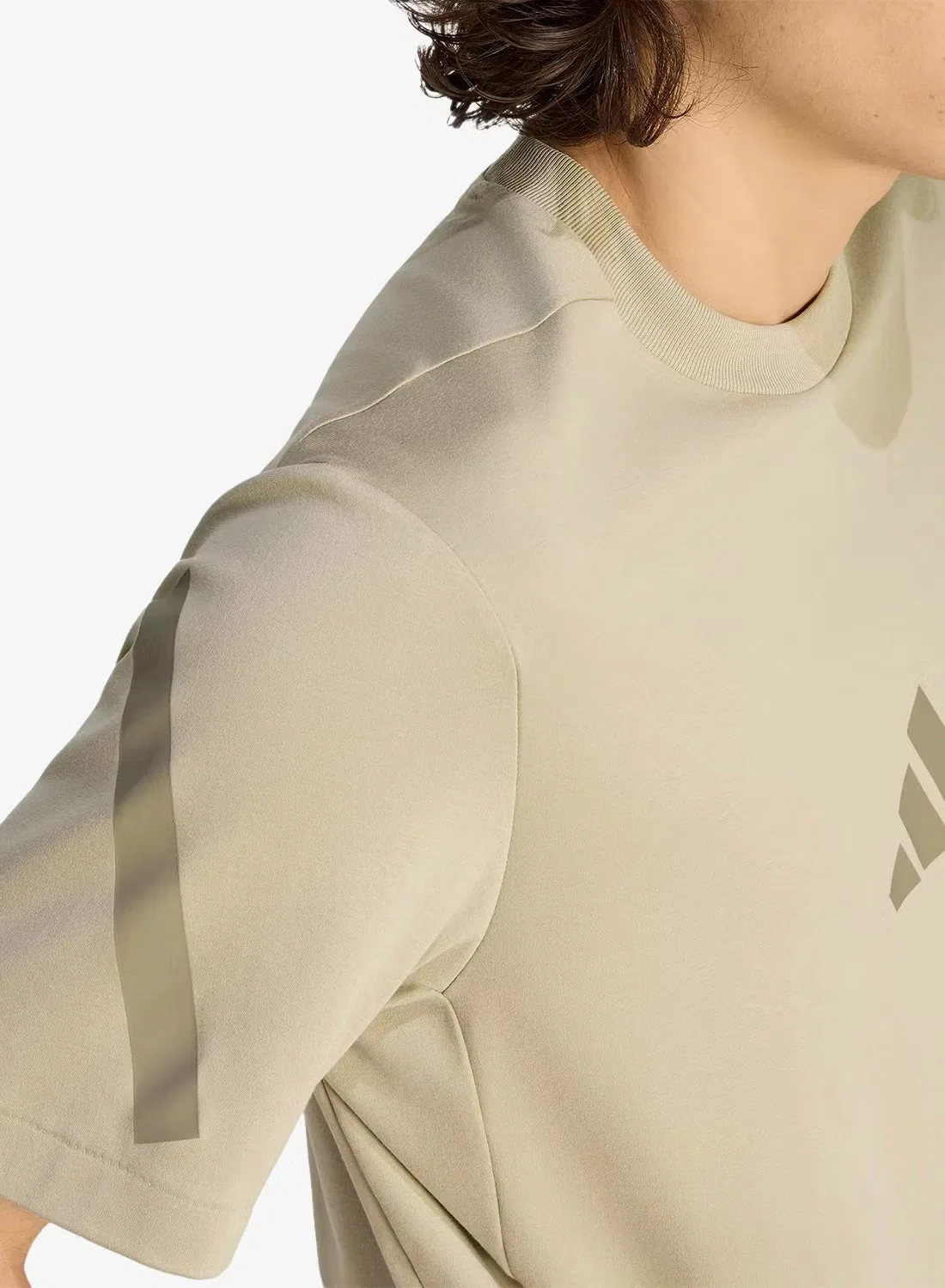 Футболка с принтом Z.N.E. Adidas, белый — фото 4