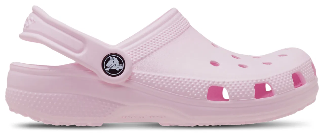 Детские сабо Classic Crocs, цвет Pink Milk — фото 2