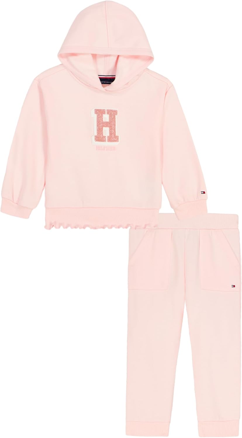 

Комплект из 2 предметов флисовой одежды для девочек Tommy Hilfiger Baby, Blushing Bride