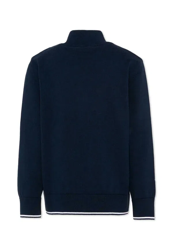 Толстовка хлопковая Zip-up sweatshirt Paul & Shark, синий — фото 2