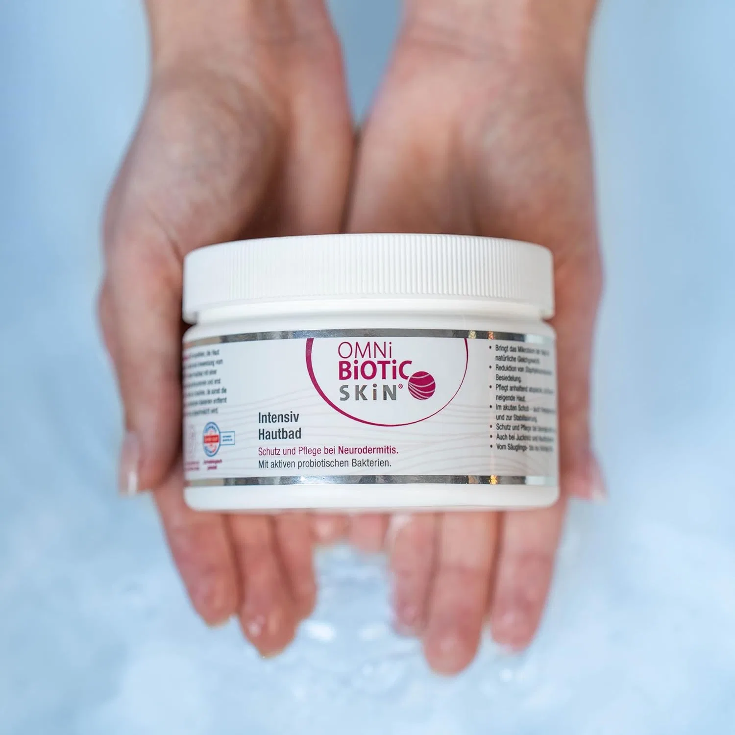 Соль для ванны OMNi BiOTiC SKiN Intensive Skin Bath с пробиотиками, 125 г — фото 3