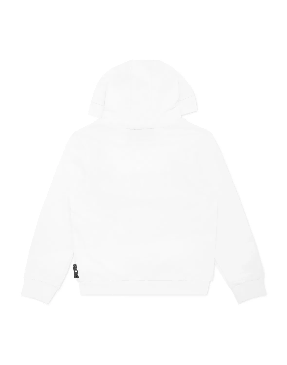 Детское худи с капюшоном с принтом Racing Club PHILIPP PLEIN, White — фото 2