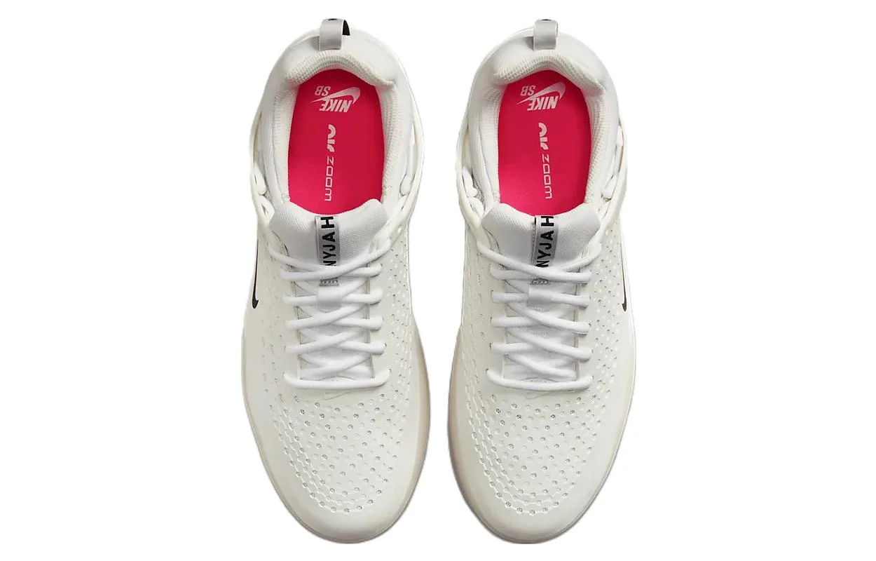 Кроссовки Nike SB Nyjah 3, белый/черный — фото 4