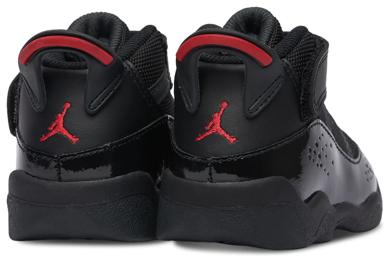 Кроссовки для мальчиков 6 Rings Jordan, цвет Black/Anthracite/Fire Red — фото 3