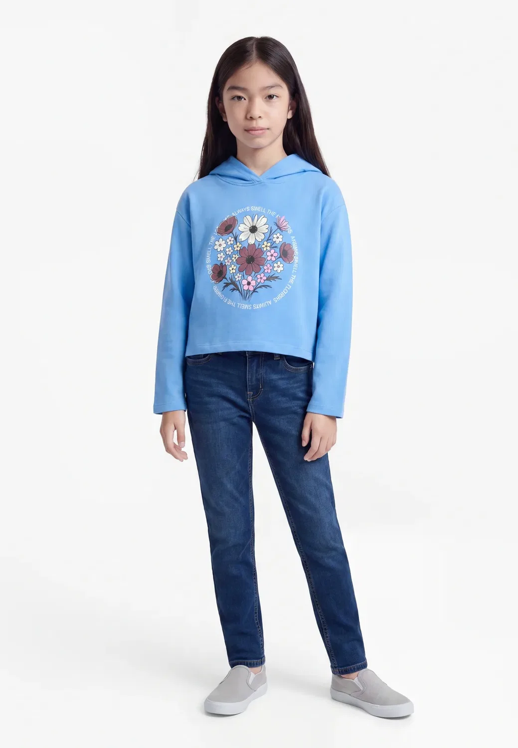 Nkfviala boxy - худи Name It, Blue