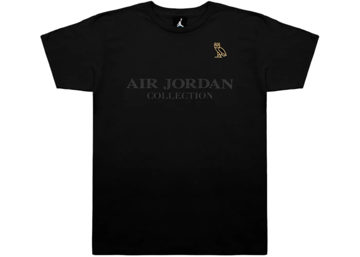 Мужская футболка с принтом Nike Air Jordan x OVO Collection T-Shirt, Black