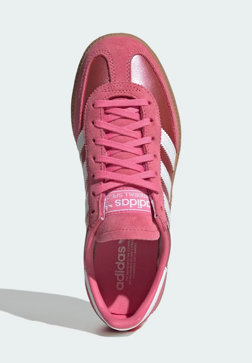 Специальные кроссовки для гандбола унисекс - кроссовки Adidas Originals, Pink Fusion/Ftwr White/Gum4 — фото 3