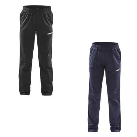 Детские тренировочные штаны с боковыми молниями Squad Pant Jr Craft, Schwarz