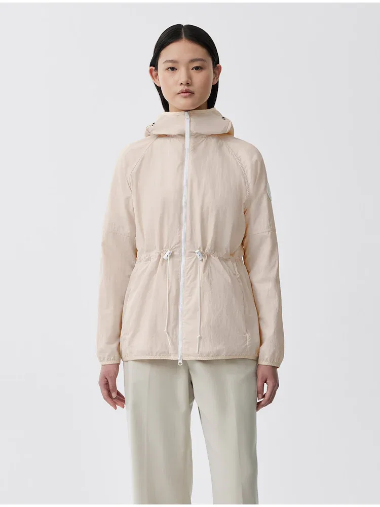 Ветровка Lundell Jacket, White Disc-Linen CANADA GOOSE, Blue