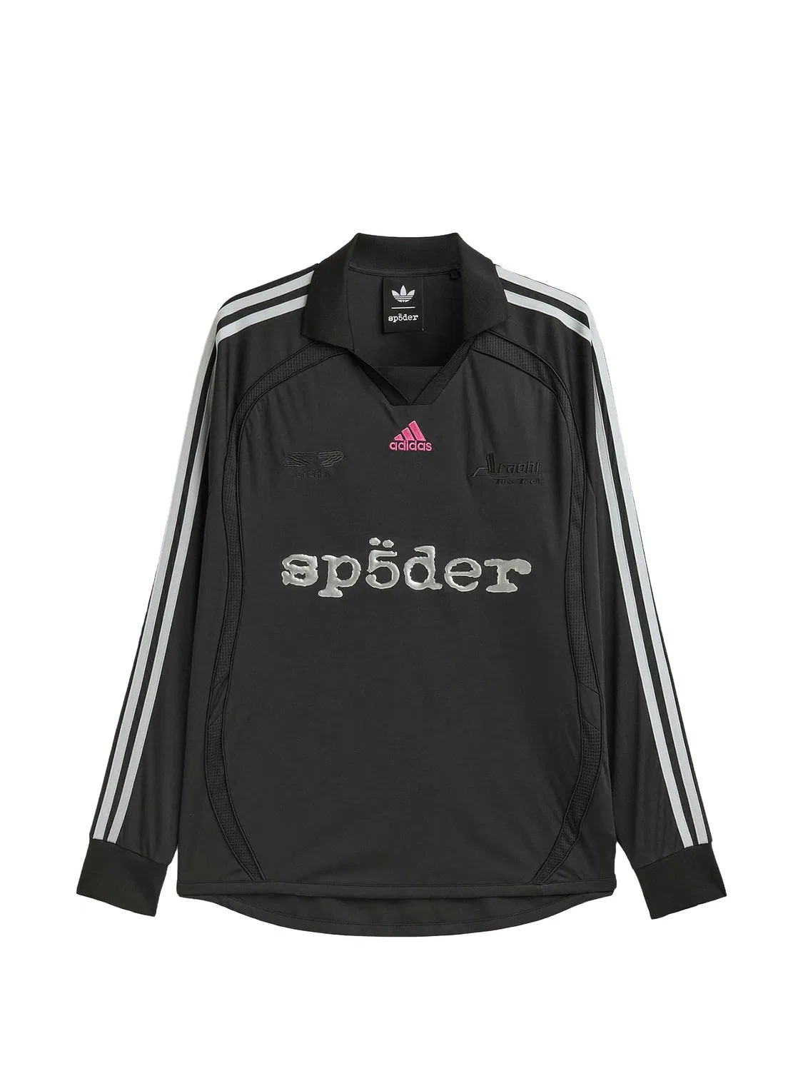 Топ с логотипом из коллаборации с Sp5der Adidas, черный