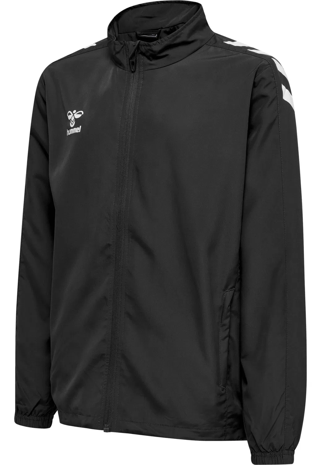 Детская куртка на молнии с принтом Hmlcore Xk Micro Zip Jacket Kids Hummel, Schwarz