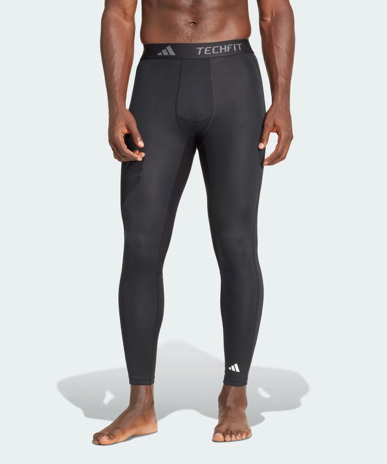 Компрессионные тренировочные лонг-леггинсы adidas Techfit, черные
