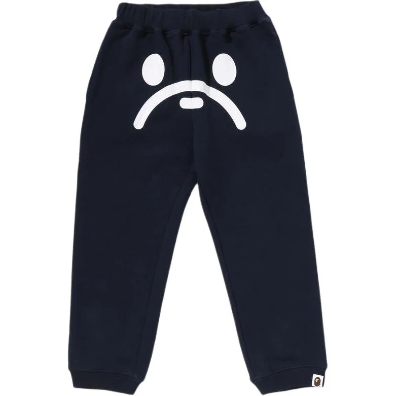Детские трикотажные спортивные штаны с умеренной посадкой A BATHING APE, Marine Blue