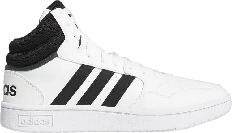 

Кроссовки Adidas Hoops 3.0 Mid 'Black White', черный, Черный;серый, Кроссовки Adidas Hoops 3.0 Mid 'Black White', черный