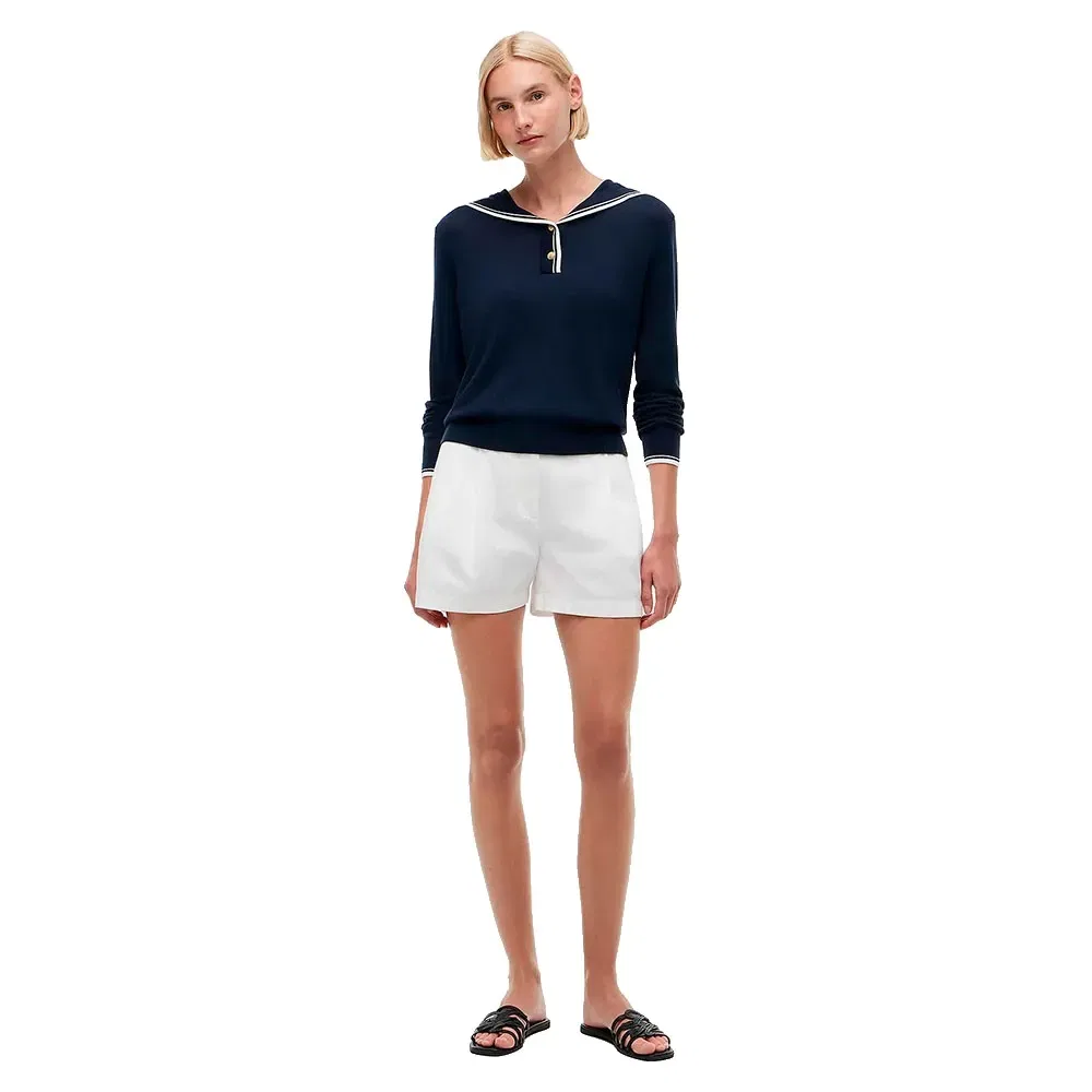 Женский свитер из тенсела с шелком Tommy hilfiger, Blue — фото 4