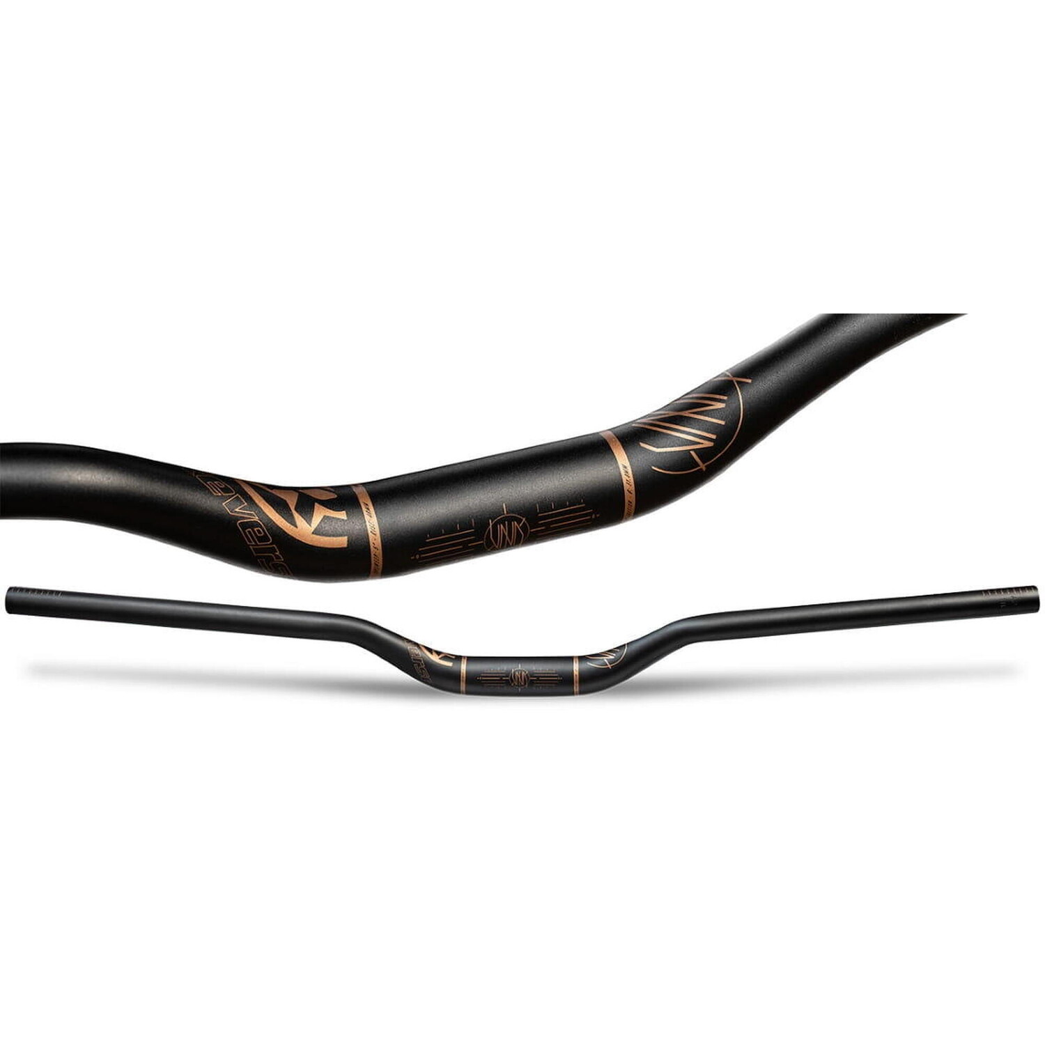 

Руль Nico Vink Signature Series 810 мм Ø31,8 мм / 35 мм - медь REVERSE, черный