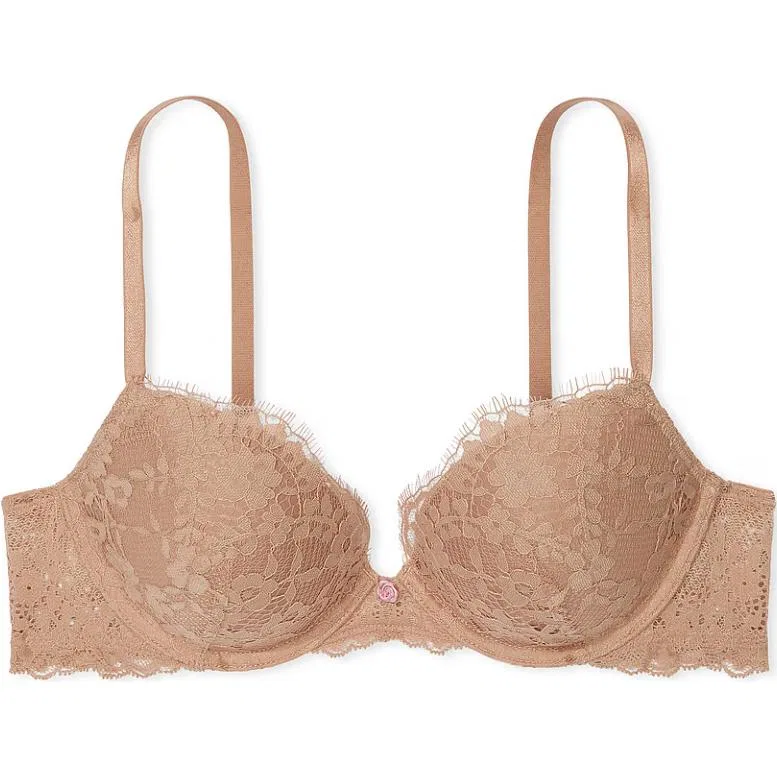 Бюстгальтер Push-Up Lace, Victoria's Secret, Praline