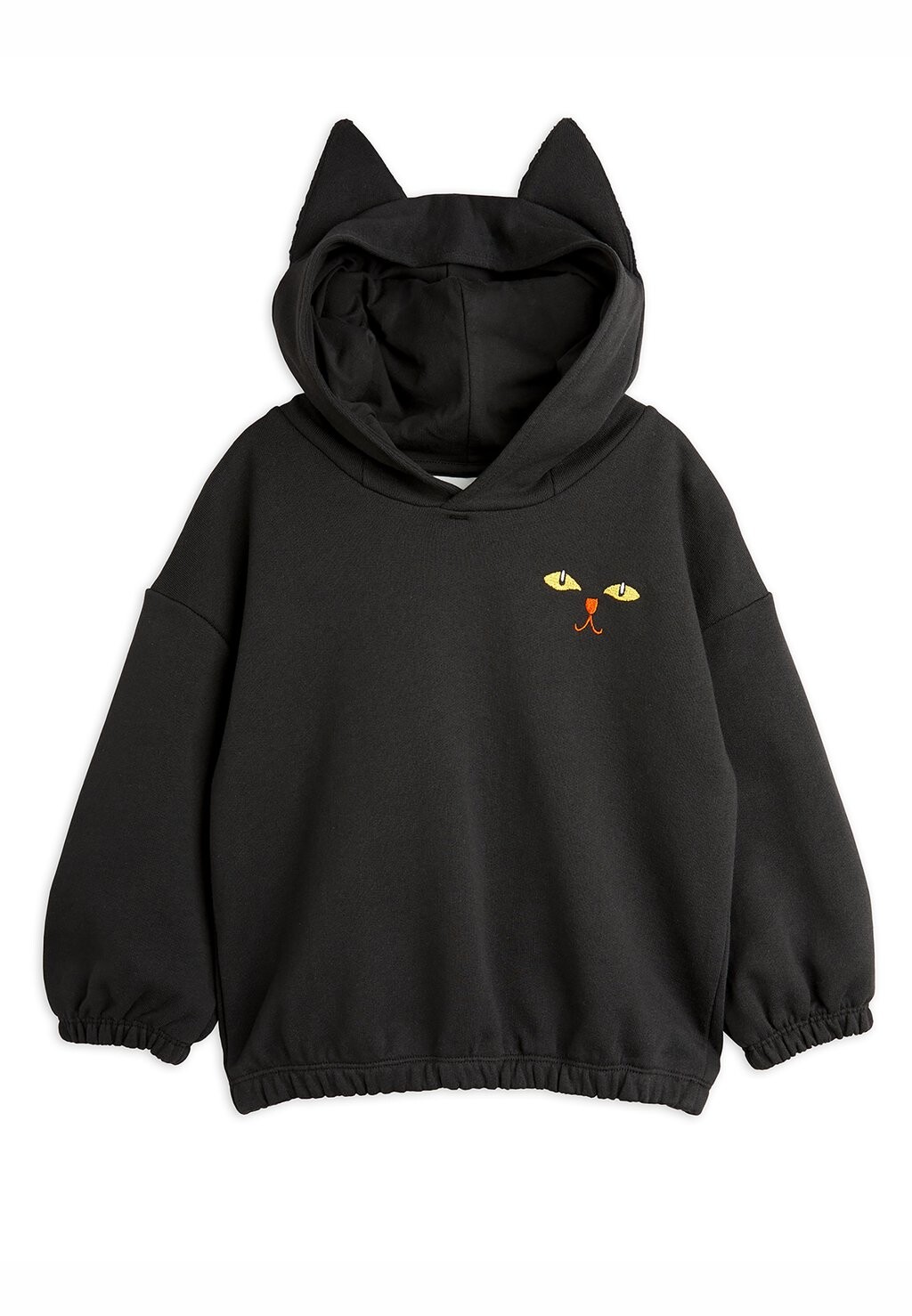 

Толстовка с капюшоном CAT EARS HOODIE UNISEX Mini Rodini, черный