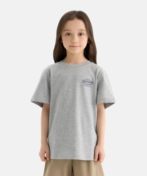Футболка с коротким рукавом Essential Outdoor Products Kids, меланж