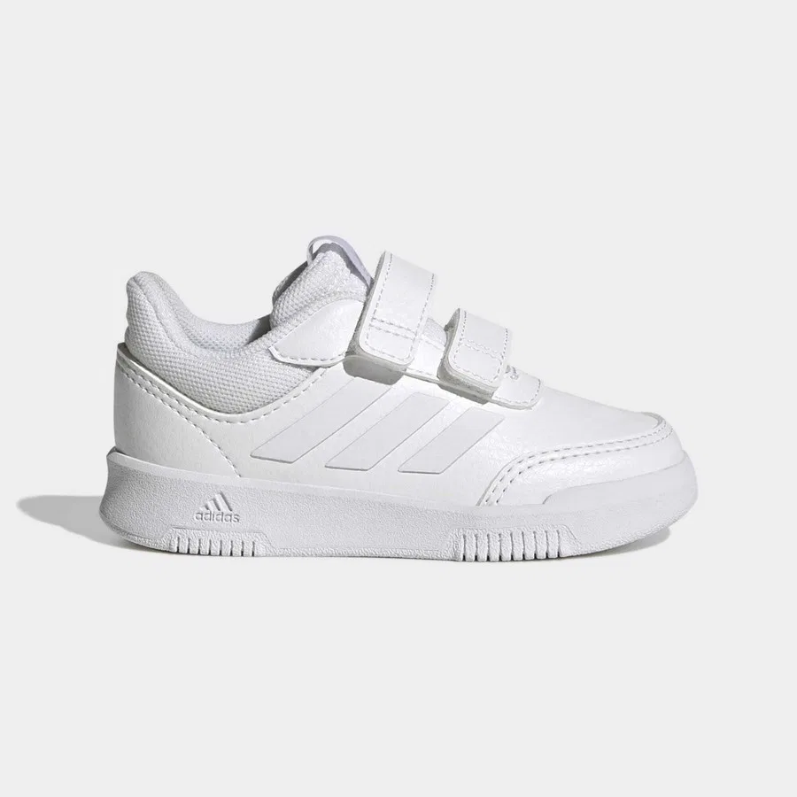 Детские кроссовки с липучками Sportswear GW1990 Tensaur Hook and Loop Shoes adidas, Бело-серый