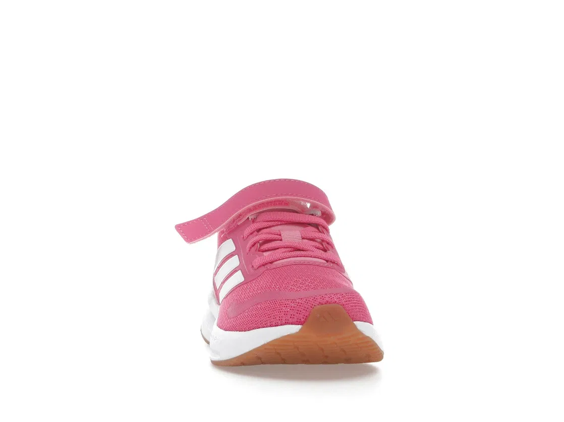 Детские кроссовки с длинным шнурком Adidas Runfalcon 5, Pulse Magenta Cloud White Bliss Pink — фото 2