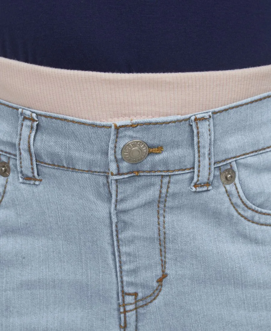 Детские джинсы Brandi Slim-Leg для девочек 2T-4T Levi's, светло-голубой — фото 4