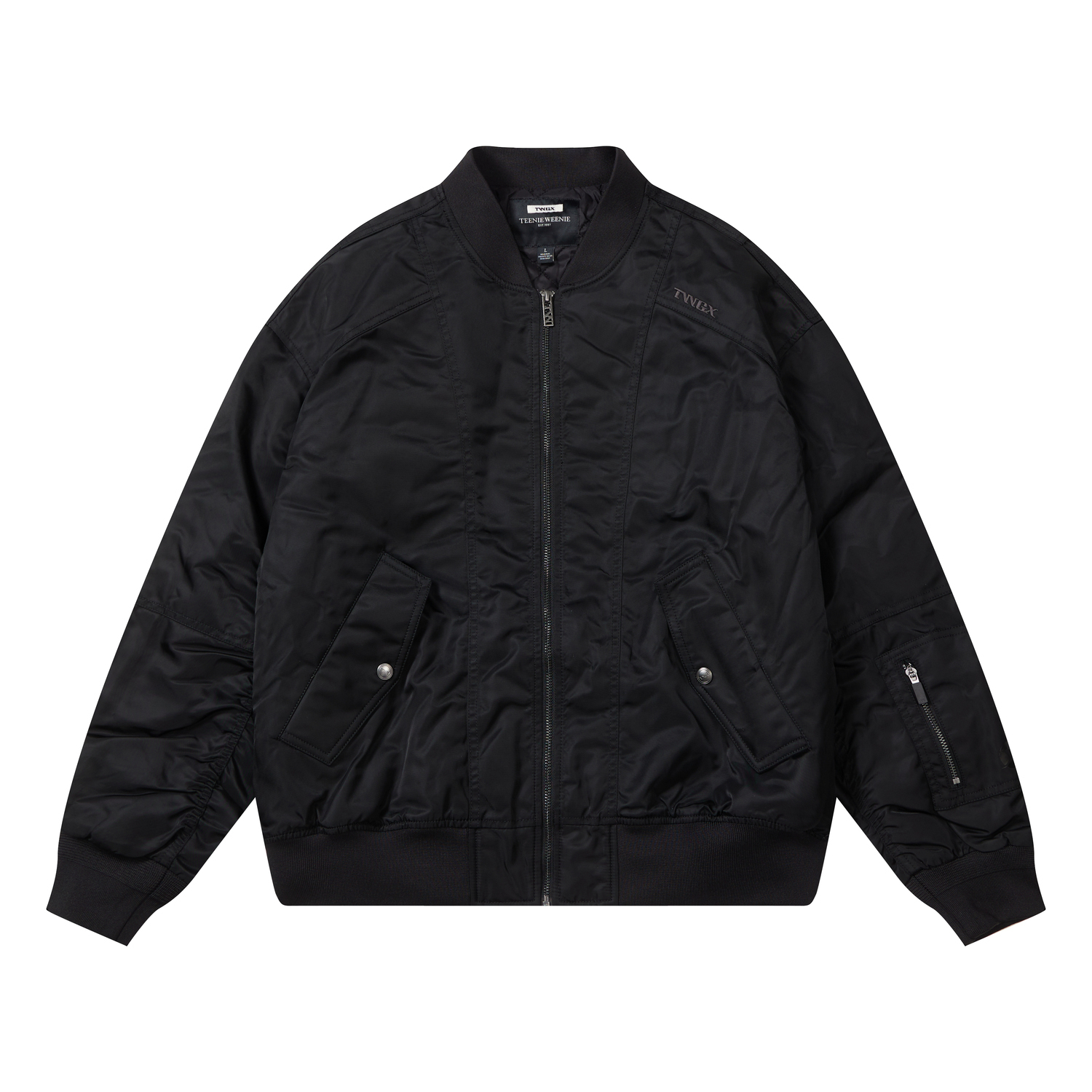 

Teenie Weenie Men Куртка Unisex, Classic Black Shoulder Embroidery