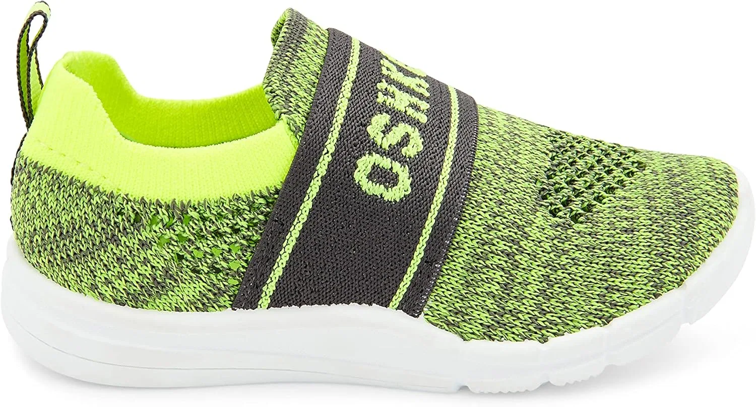 Детские кроссовки для мальчиков Powell OSHKOSH B'GOSH, Lime — фото 2
