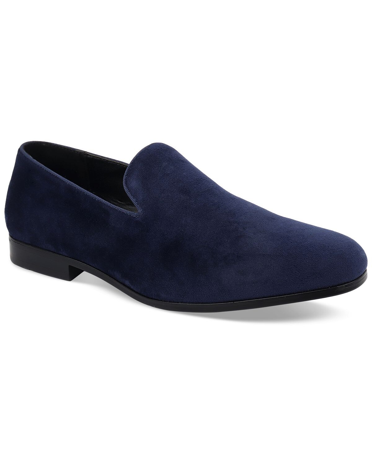 

Мужские лоферы zion smoking slipper, созданные для macy's Alfani, синий