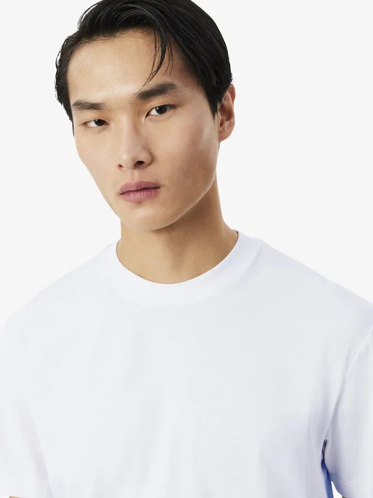 Футболка с принтом LACOSTE TH1997, White — фото 2