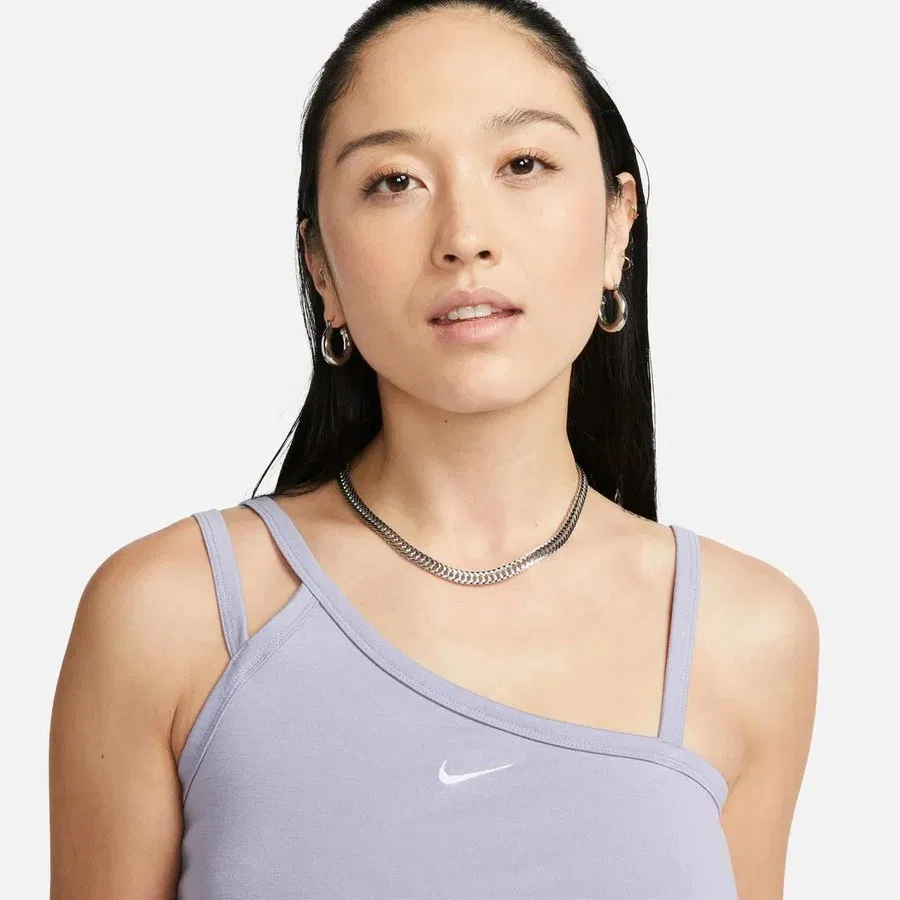 Спортивный бюстгальтер с регулируемыми бретелями Sportswear Everyday Modern Nike, Фиолетовый — фото 4