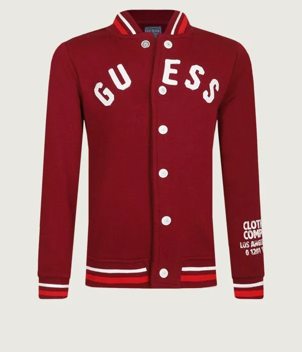 Детский бомбер Guess, Bordeaux
