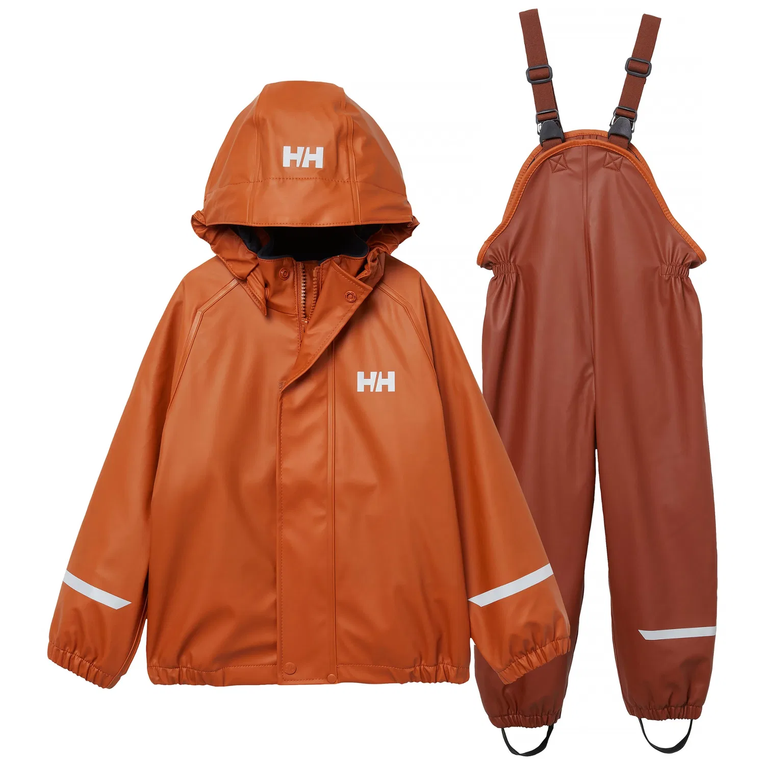 Дождевой комплект с флисовой подкладкой 2.0 PU, модель Bergen, Helly Hansen, Iron Oxide