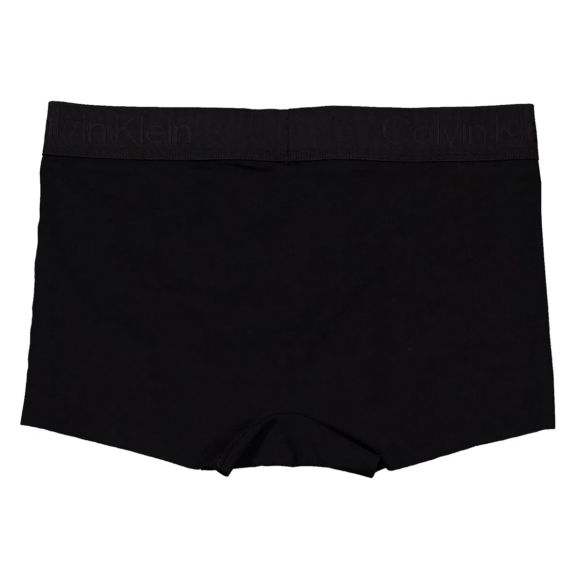 Трусы Calvin Klein Black Cotton-Blend Trunks, Black — фото 2