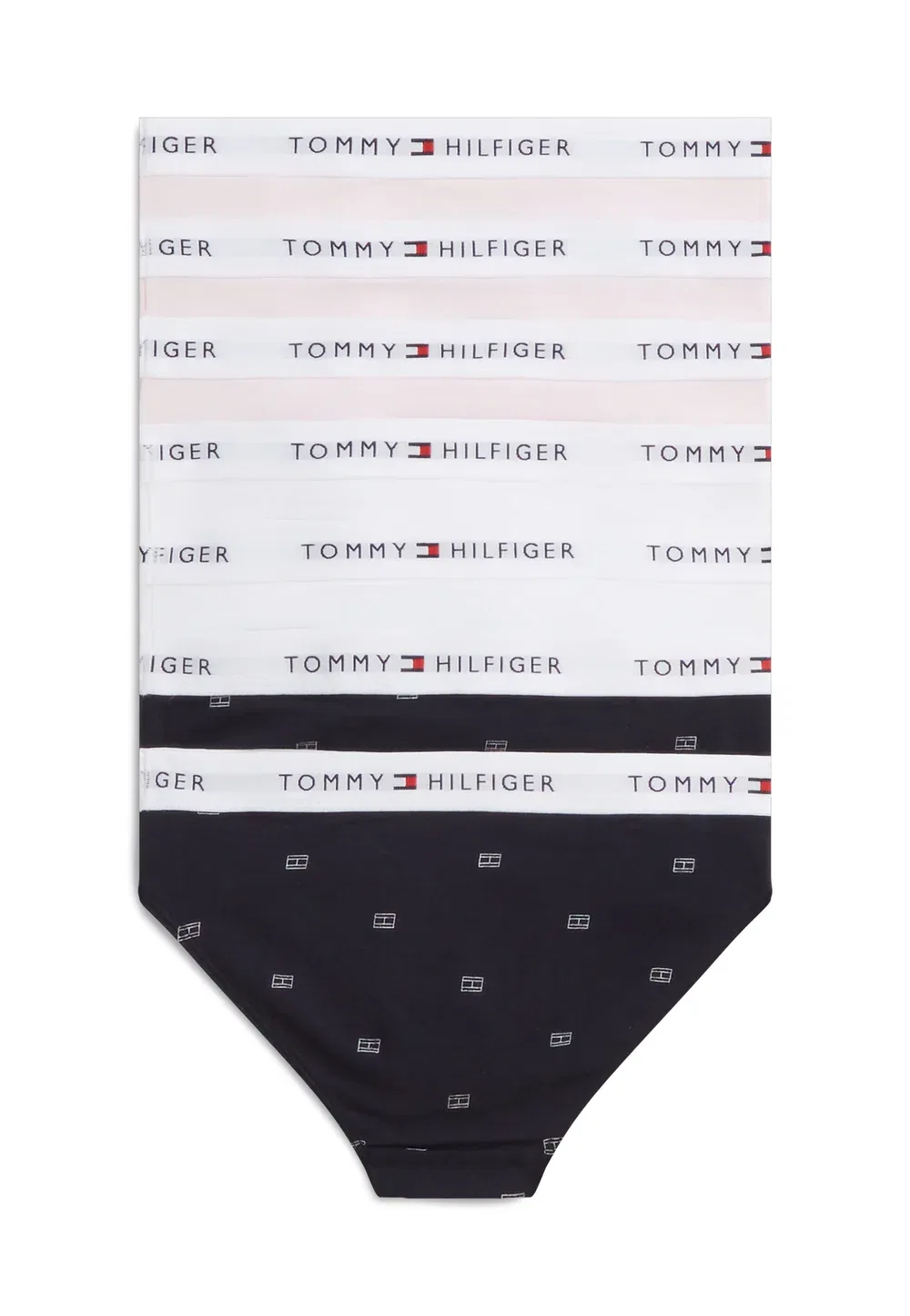 7 трусов Tommy Hilfiger, Pink/White — фото 2