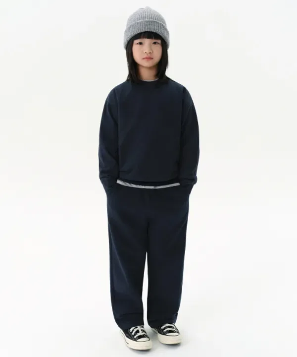 Свитшот оверсайз, Musinsa Standard Kids, Navy