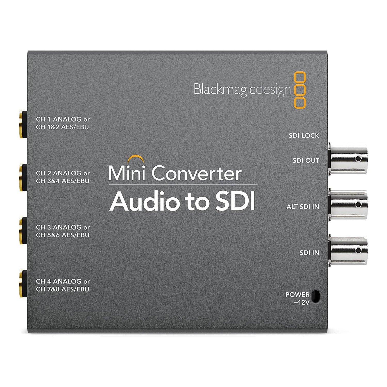 

Конвертер Blackmagic Design Mini Converter Audio to SDI, Серый, Конвертер Blackmagic Design Mini Converter Audio to SDI