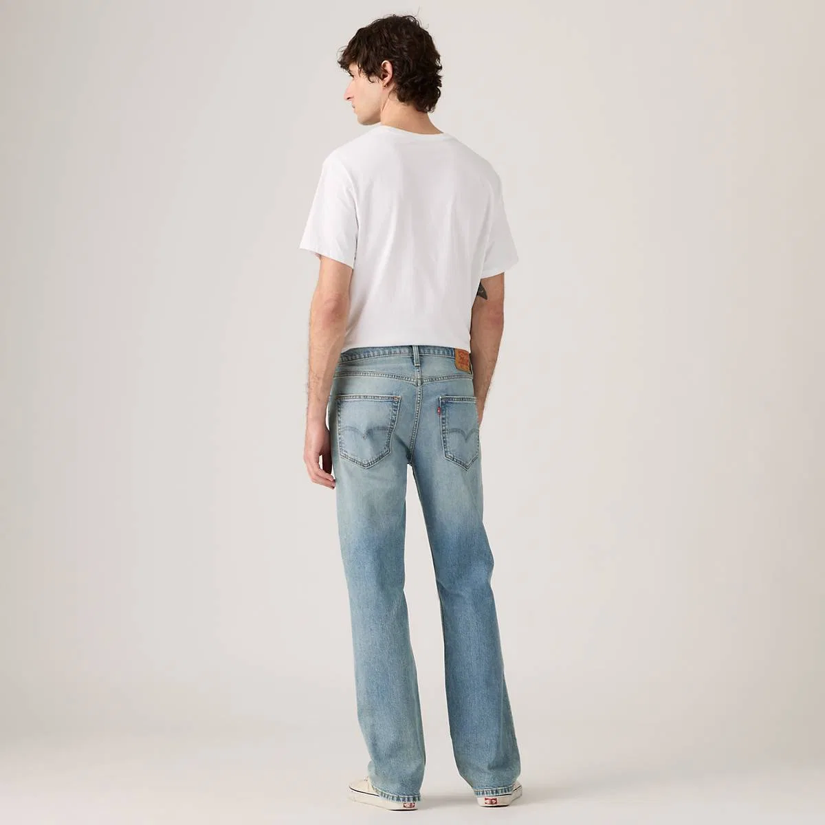 Мужские джинсы-клеш 527 зауженного кроя Levi's, Blaze A Trail Distressed - Medium Wash — фото 3