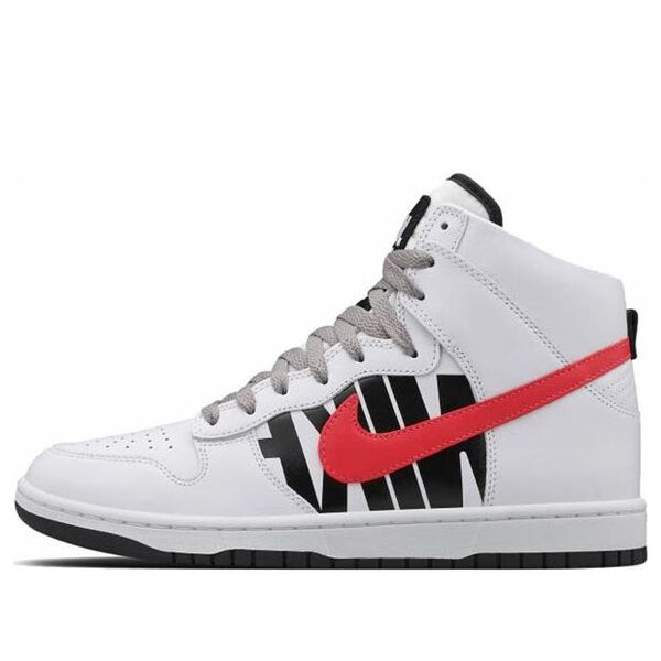 

Кроссовки lab x undefeated dunk high lux Nike, белый