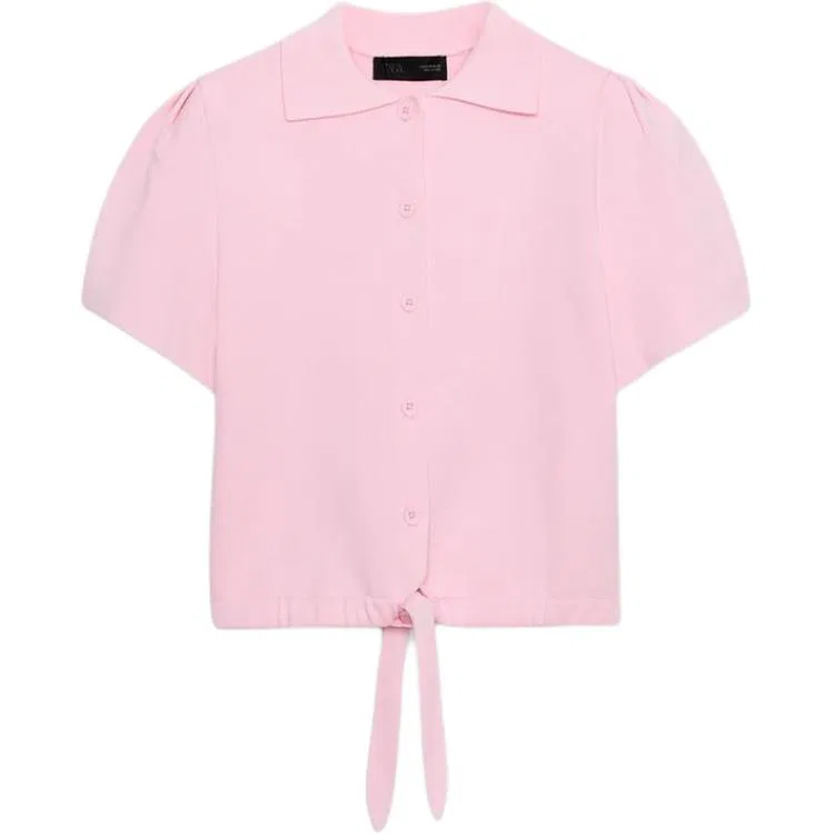 Женская рубашка с лацканами Rose Red ZARA, Rose Red