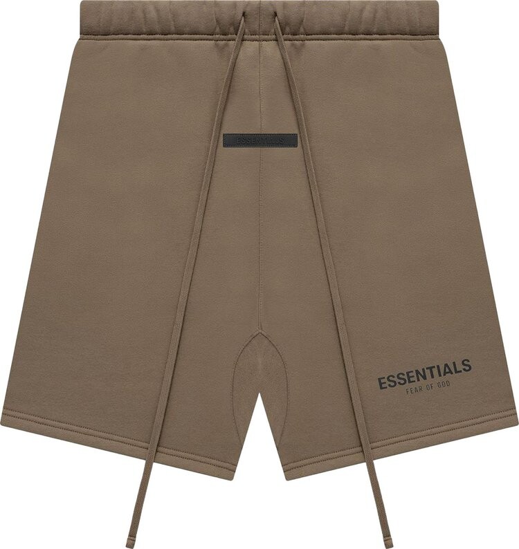Спортивные шорты Fear of God Essentials Sweatshort 'Harvest', коричневый — фото 2