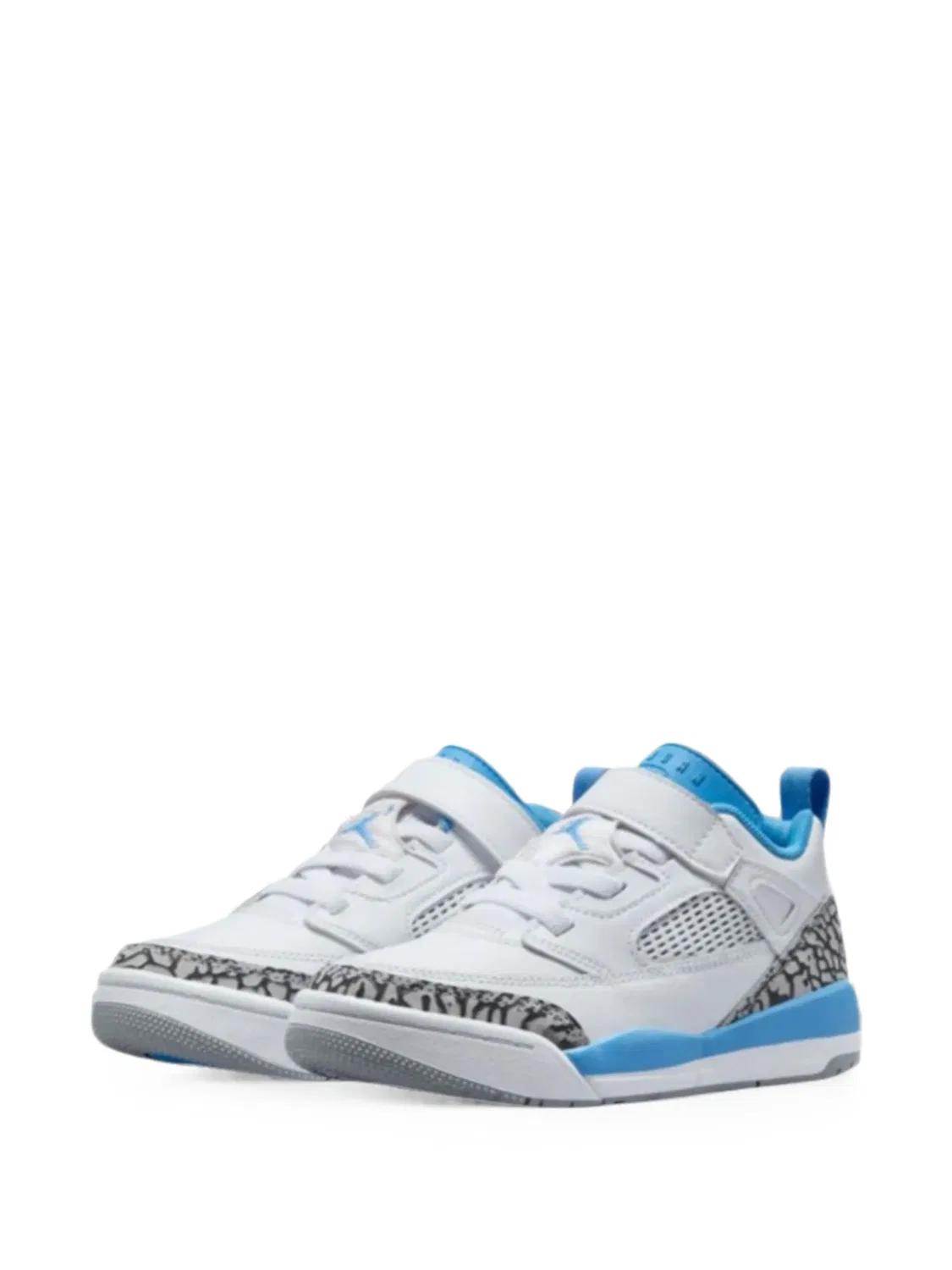 Кроссовки Spizike Low PS на липучках Jordan Kids, белый — фото 2