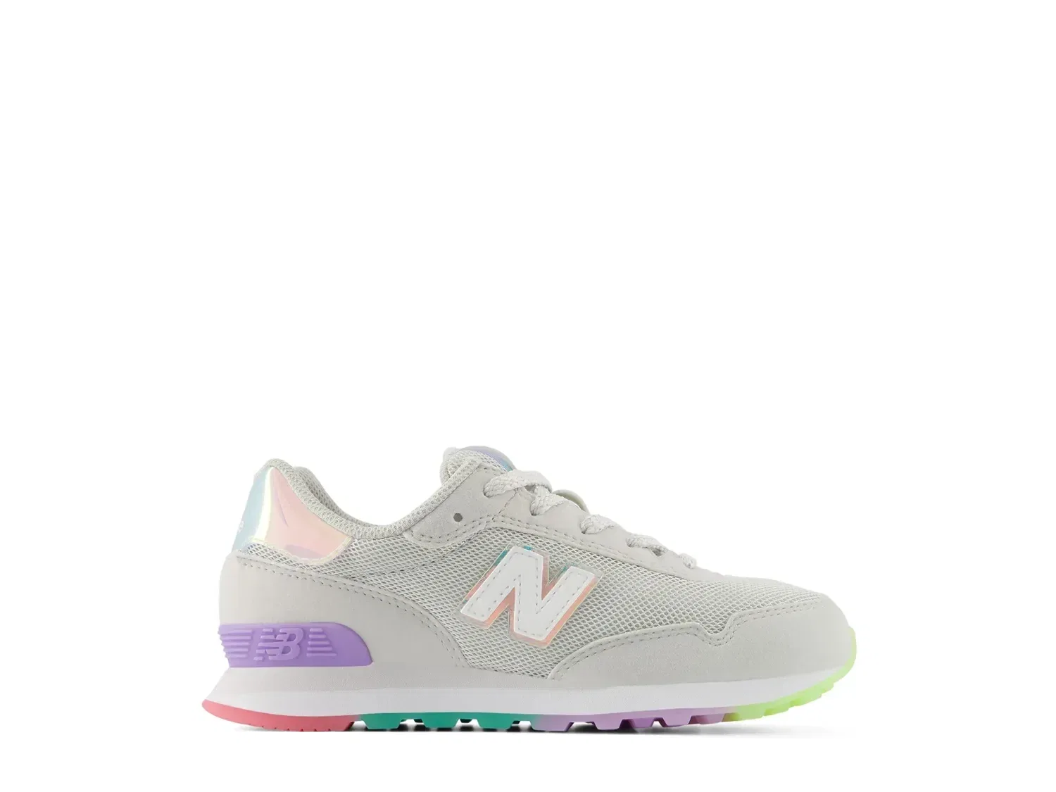 Кроссовки 515, Kids', New Balance, серый/мультиколор — фото 3