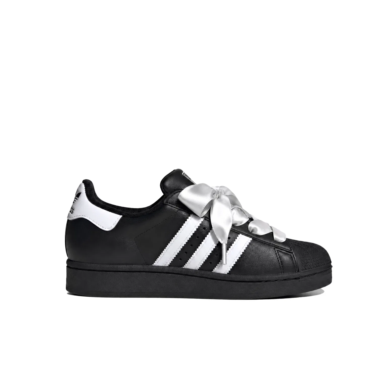 Детские кеды для скейтбординга Superstar 2, Adidas Originals, Black White — фото 3
