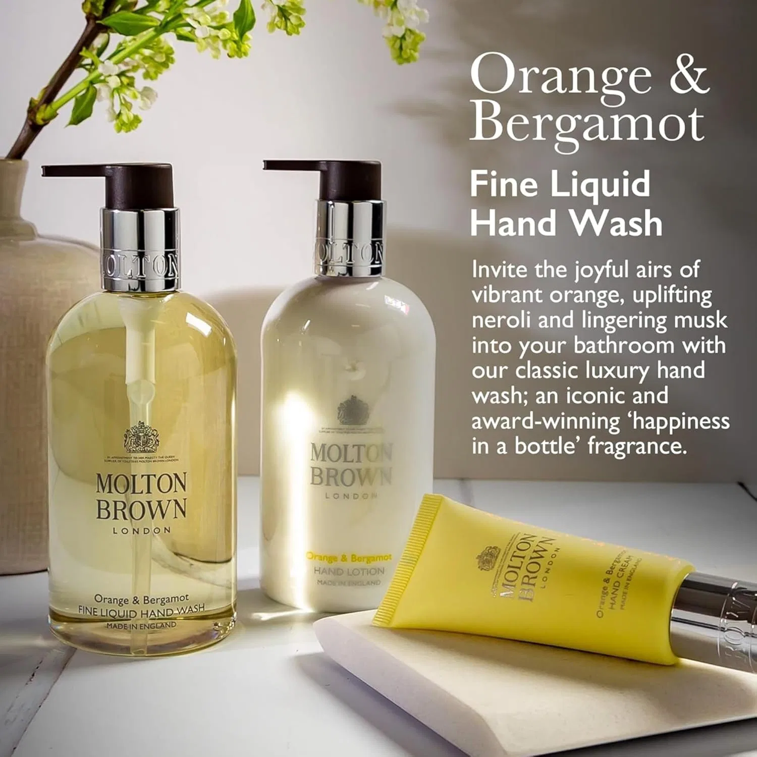 Жидкое мыло для рук Orange & Bergamot, Molton Brown, 300 мл, Multicoloured — фото 2