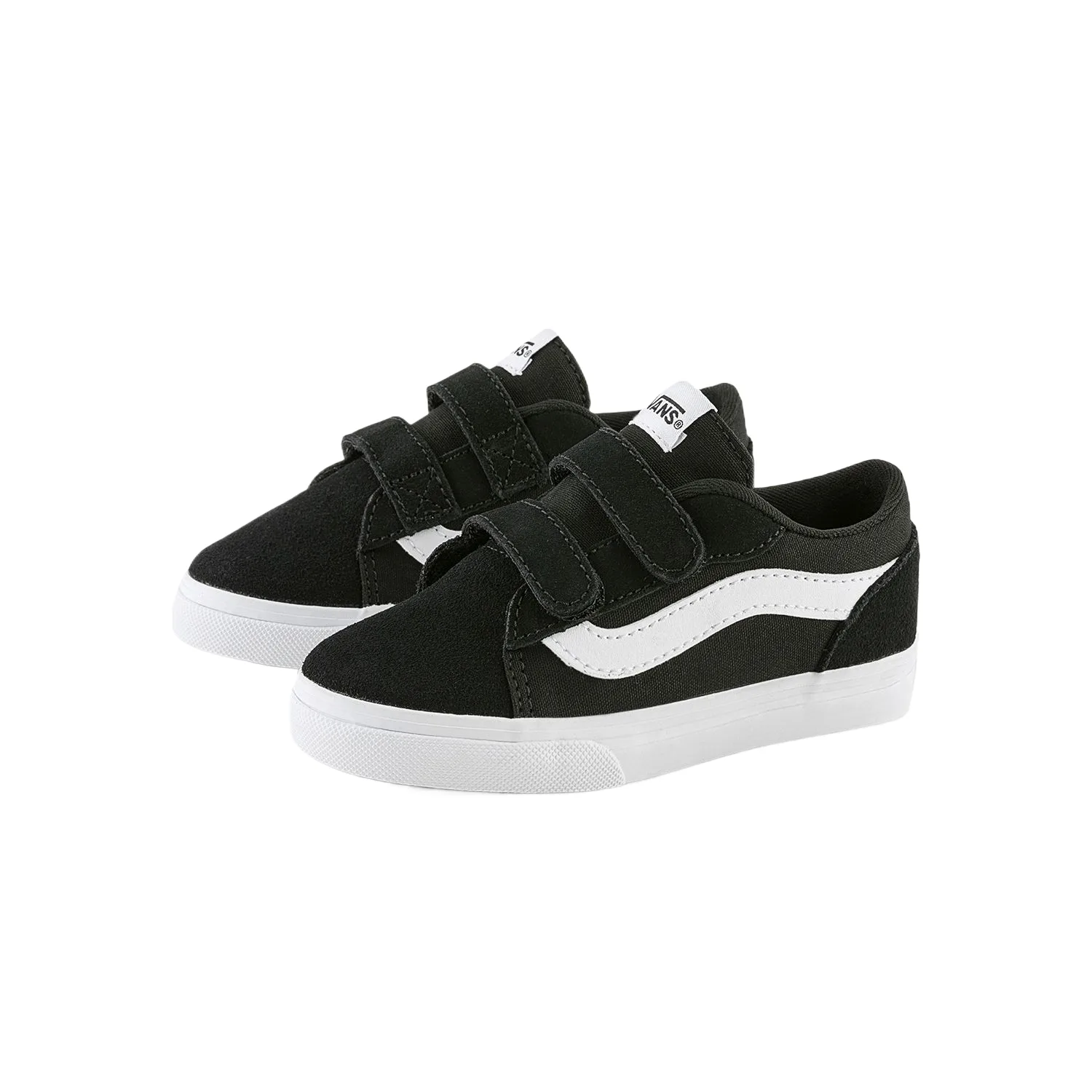 Кроссовки Vero LS Low top для малышей Vans, черный/белый — фото 3